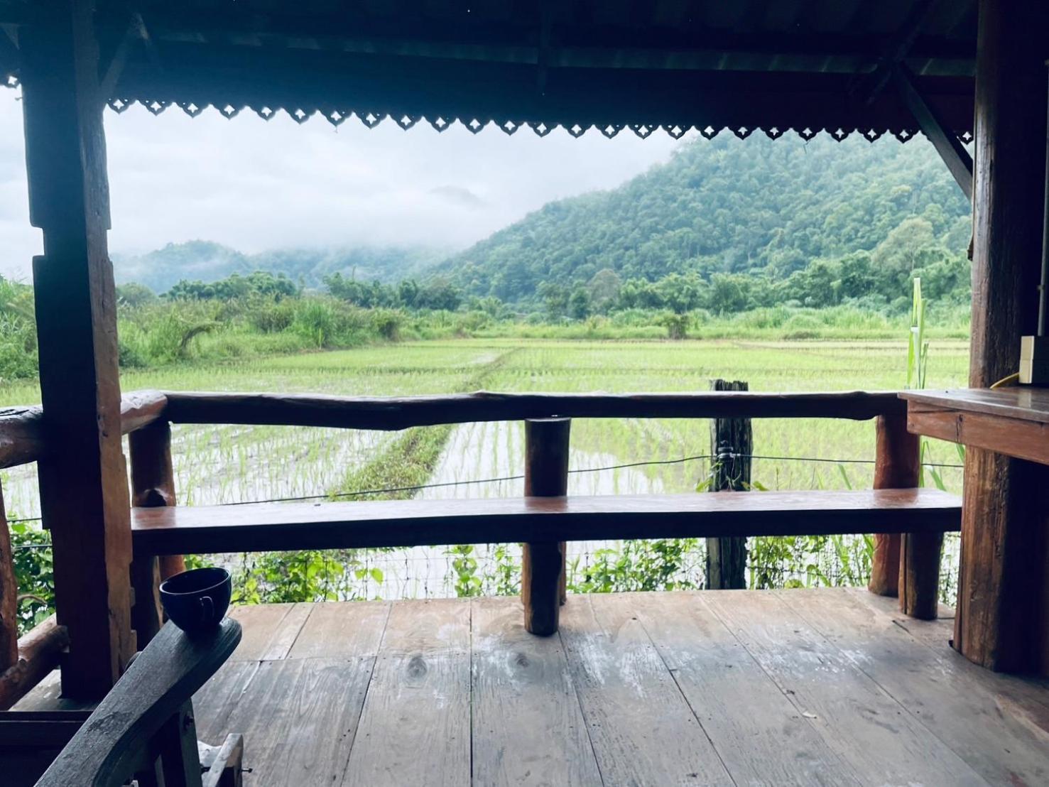 บ้านสวนวิวทุ่ง Ban Mae Sap Nua Luaran gambar