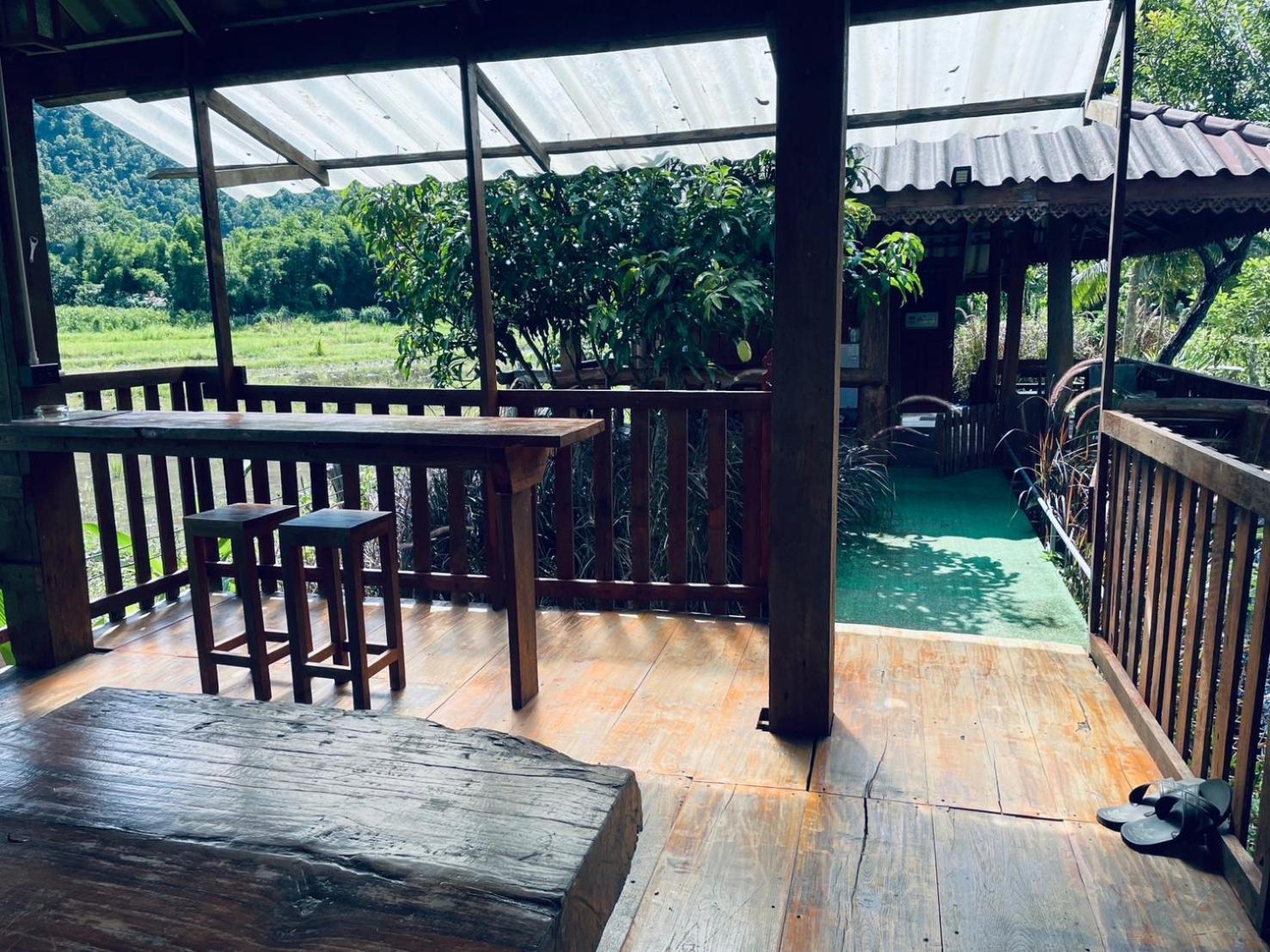 บ้านสวนวิวทุ่ง Ban Mae Sap Nua Luaran gambar
